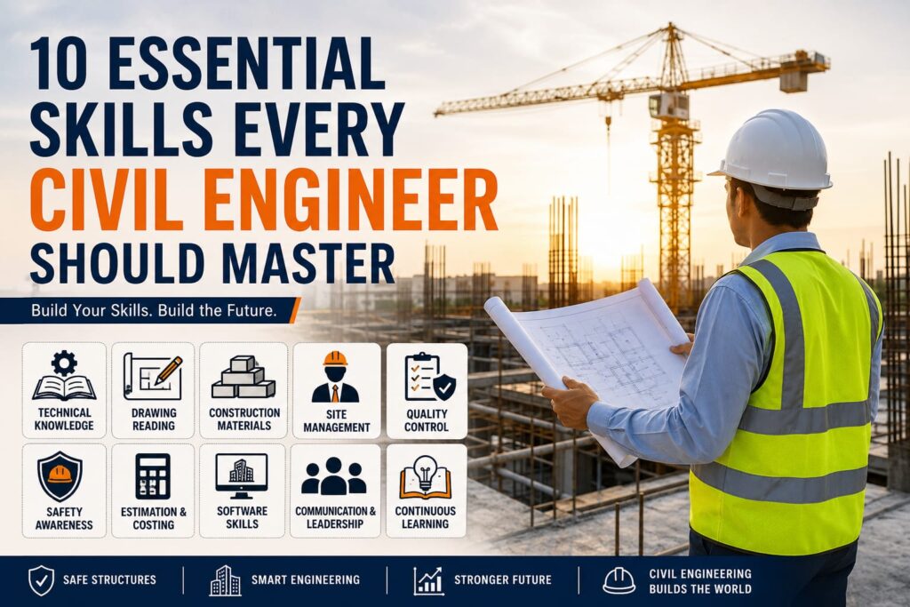 10 Essential Skills Every Civil Engineer Should Master in 2026